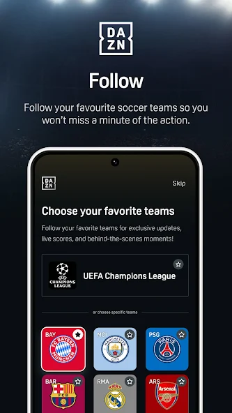 DAZN — screenshot 2